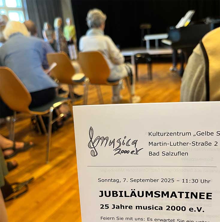 Jubiläumsmatinee
